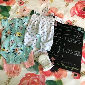 NWT Carter’s Newborn 7pc Bundle